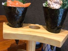 三文鱼手卷-千代武日本料理(爱建店)
