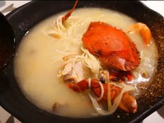 膏蟹汤面-十面欢腾·海鲜面·台式Bistro(长乐路店)