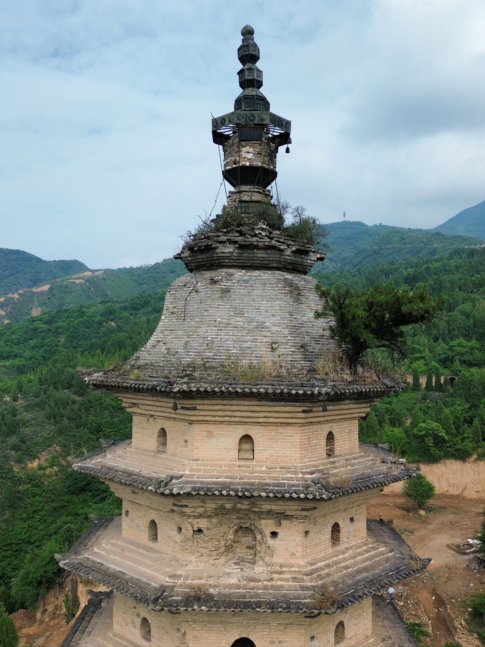 万固寺多宝佛塔 明|山西 运城 永济