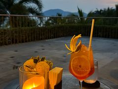 -日落吧·海景咖啡厅·餐酒吧·鸡尾酒·下午茶·乐队表演·浪漫夕阳·三亚文华东方酒店