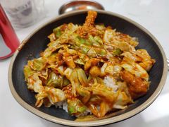 五花肉鱿鱼盖浇饭-HONGA HONGA雄家(曹路店)