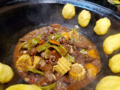 排骨-鱼窝棚柴火铁锅炖(富山屯店)