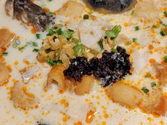 现磨豆浆捞鲈鱼-70后饭吧(府河街店)