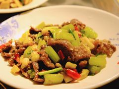 小炒黄牛肉-侯家庄阿才有品私房菜馆