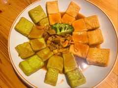 双色鲍鱼豆腐-花溪雨·森林餐厅(石基店)