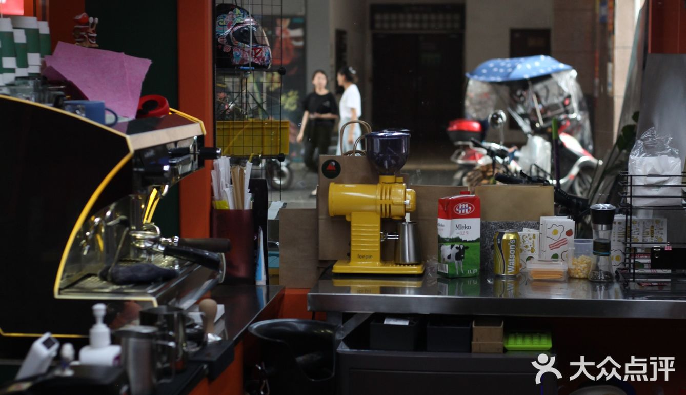 咖啡+机车+设计