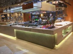 自助取餐区-杭州钱江新城万怡酒店-西餐厅