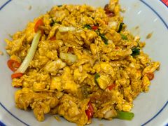 香醋炒土鸡蛋-荆九爷爆炒桥头三嫩(夫子庙店)