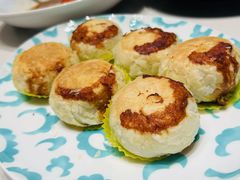 自制鲜肉酥饼-新光酒家·河豚·海鲜·蟹料理(浦东店)