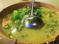 咸蛋黄芥菜煲-紫金食坊(江南西路店)