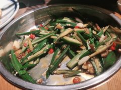 大盘养生秋葵-湘邻呷铺·田园家宴(汉基广场店)