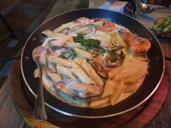 海鲜奶油通心粉-SISTERS BAR RESTAURANT川意酒馆(嘉善老市H楼店)
