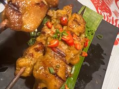 沙爹鸡肉串-辉记炭烧海鲜大排档·老字号(福田店)