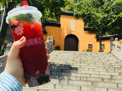 草莓茶·天女花-鸡鸣赐茶(鸡鸣寺路店)