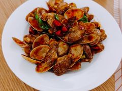 豉椒炒花甲-顺风汤馆·广府粤菜(江宸天街店)