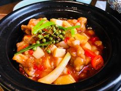 鲜花椒焗牛蛙-粗茶淡饭·隐庐私厨(东亭店)