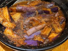 肉酱茄子煲-洪兴砂锅·融合砂锅菜(三站店)