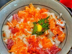 山药泥海鲜盖饭-大吉鲜鱼料理自慢(维也纳大厦店)