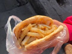锅盔夹凉粉-小陈方酥锅盔(古城总店)