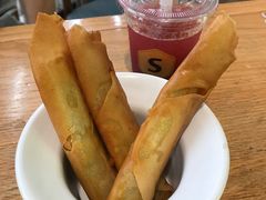 六月黄流汁嫩蟹粉春卷-苏小柳点心·手作小笼包(新街口分院店)