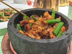 石锅杭椒牛蛙-桂满陇-西湖船宴(西单大悦城店)