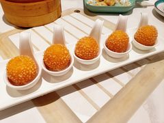 椰香西米流心丸子-喜势点·糖沙翁手工茶点·本地人茶居(永庆坊店)