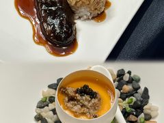 葱烧海参配乌米菌-鲁采LU STYLE(新天地店)
