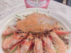 膏蟹拌面-十面欢腾·海鲜面·台式Bistro(长乐路店)