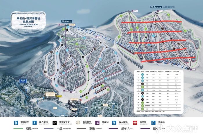 翠云山银河滑雪场图片