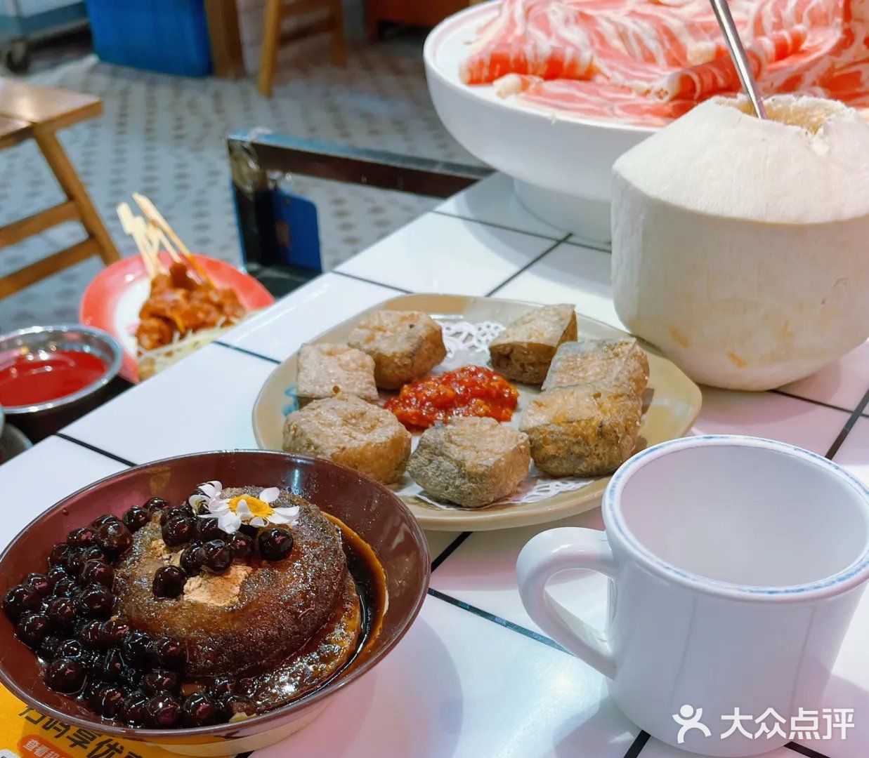 爸爸炒料甜品老火锅(南京直营店)，甜品火锅