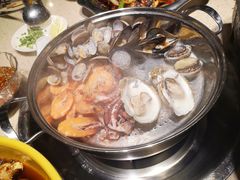 河鲜锅-休记光头香辣蟹干锅店(衣冠庙店)