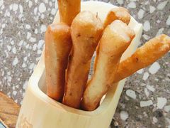 茴香小油条-探鱼·鲜青椒爽麻烤鱼(苏宁广场店)