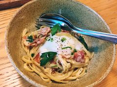 奶油培根半熟蛋意面-EN SPACE恩空间