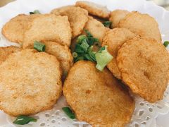 香煎手打墨鱼饼-七鲜渔港美食餐厅(巽寮湾海景店)