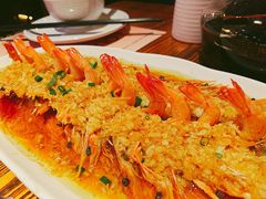 蒜蓉铁板虾-村理·乡村菜音乐餐厅(河西店)
