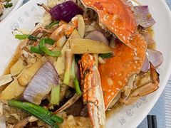 姜葱炒蟹-明记海鲜大排档(巽寮湾店)