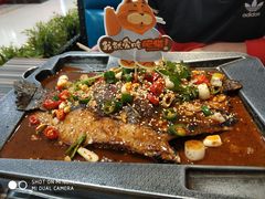 麻辣香锅味江团鱼-南锣肥猫·麻辣烤鱼·16年现烤现卖(财富购物中心店)