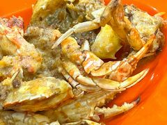 咸蛋黄炒蟹-贞姨美食·老字号海鲜大排档