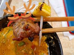 寻小欢焖烤凤梨牛肉串-寻小欢焖烤羊肉串(九眼桥店)