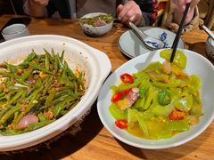 青番茄炒出缸肉-鱼食饭稻·苏浙土菜17年老馆子(平江路店)