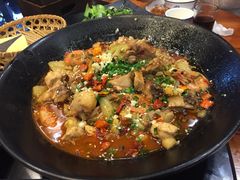 麻辣鸡煲-外婆船宴餐厅·外婆喊你回家吃饭