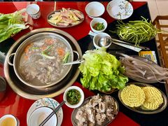 清汤营养锅底-老石黑山羊毛驴肉火锅(金凯广场店)