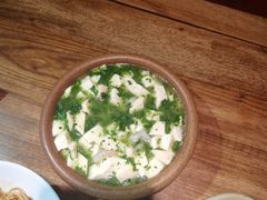 芥菜虾仁嫩豆腐-兰溪小馆(东直门簋街店)