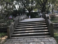 湖上的小桥-瀛洲公园