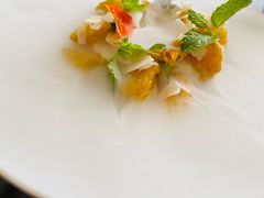 时令鲜果抹茶明虾球-宴南庭·闽味私房菜