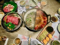 草本鸳鸯锅-盡膳口福跷脚牛肉火锅(晶耀前滩店)