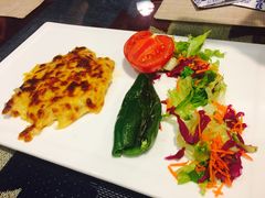 土豆芝士焗鸡胸-伊斯坦布尔土耳其清真咖啡餐厅