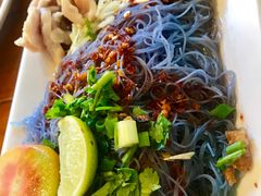 -蝶豆花蓝面条