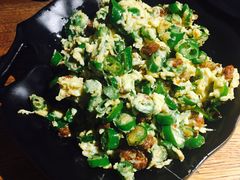 盐豆炒鸡蛋-嘚味徐州烧烤特色菜