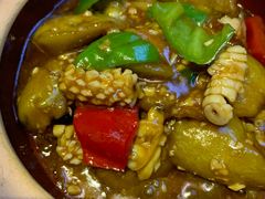 海鲜茄子煲-船歌鱼水饺(华联万柳店)